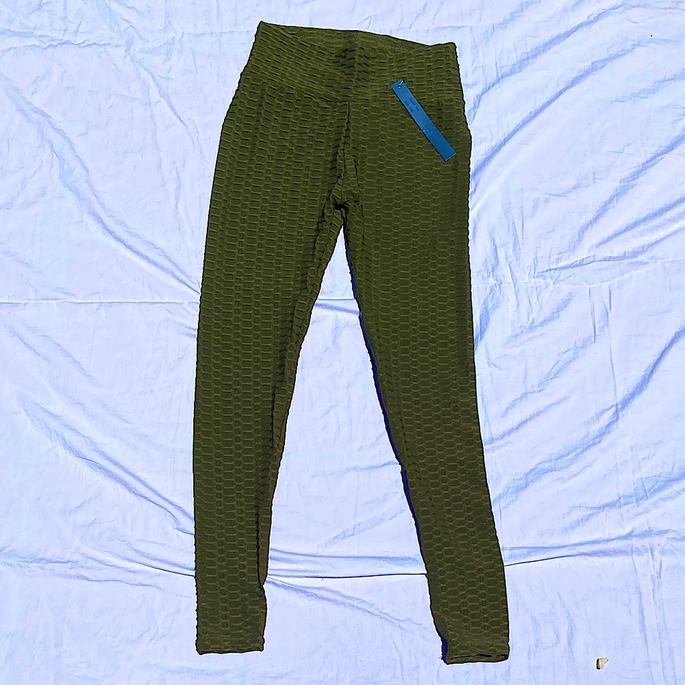 New Mix Textured Knit, Leggings Size S